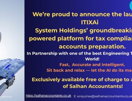 Announcing   ITIXAi – System Holdings’ revolutionary AI-powered platform for Tax compliance and Accounts Preparation